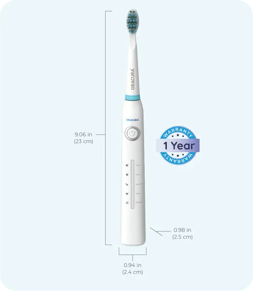 SB200 Sonic Electric Toothbrush Rechargeable White