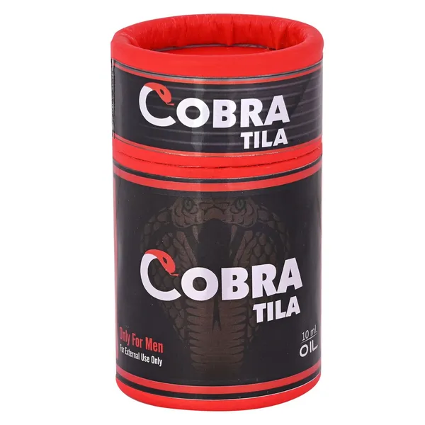 Cipzer Cobra Tila|Helps to increase the blood circulation towards the penis veins(Pack of 1)-10 ml