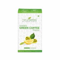 Neuherbs Instant Green Coffee Premix Box Of 15 Sachets 3g Each