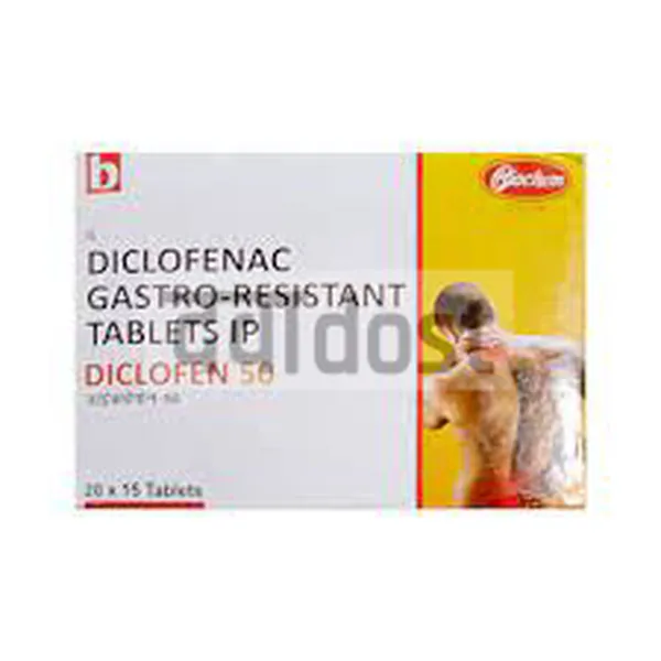 Diclofen 50mg Tablet 15s