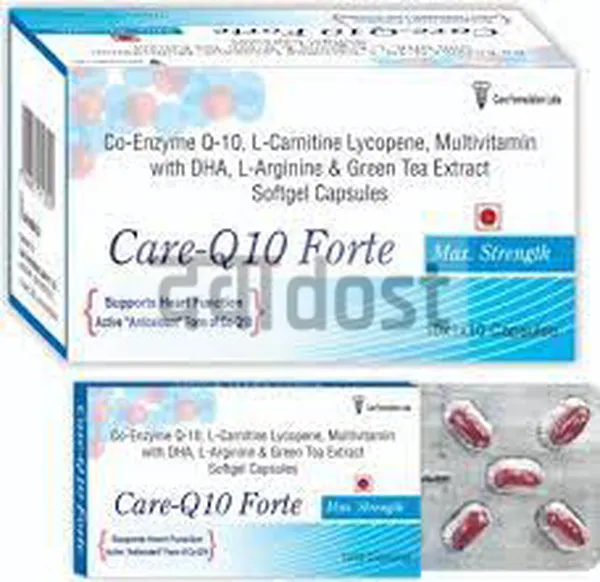 Care Q10 Forte Soft Gelatin Capsule 10s