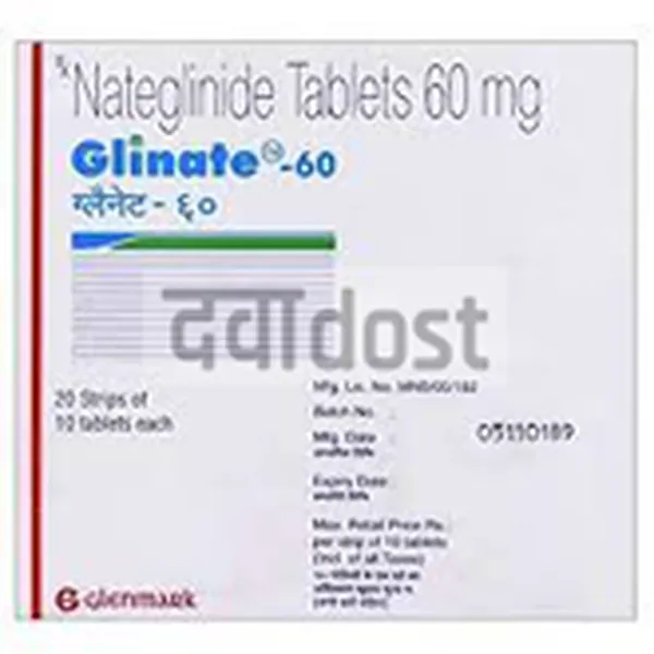 Glinate 60 Tablet
