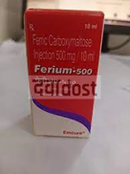 Ferium 500mg Injection 10ml