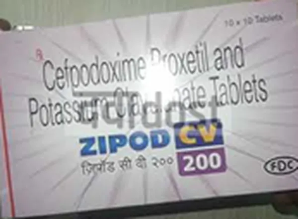 Zipod CV 100 mg/62.5 mg Tablet 10s