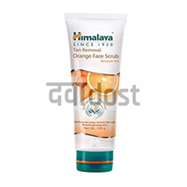 Himalaya Tan Removal Orange Face Scrub 100gm