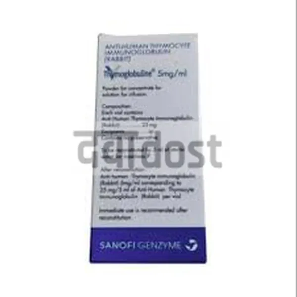 Thymoglobulin 25mg injection 5ml