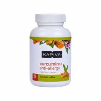 Kapiva Curcumin + Anti Allergy Capsules Bottle Of 60