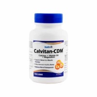 Healthvit Calvitan-cdm Multivitamin Tablets Calcium + Vitamin D3 + Magnesium Bottle Of 60
