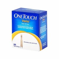 One Touch Verio Glucometer Test Strips Box Of 50