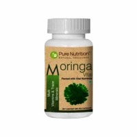 Pure Nutrition Moringa Vital Multivitamin Capsule Superfood, Natural Multivitamin, Increase Physical Energy, Rich In Iron & Essential Nutrients - 60 Veg Capsule