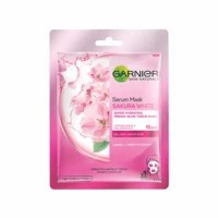 Garnier Skin Naturals (pink) Face Serum Sheet Mask Tube Of 32 G