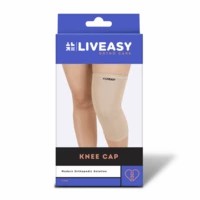 Liveasy Ortho Care Knee Cap (pair) - Modern Orthopedic Solution - Medium