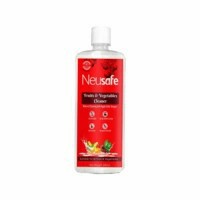 Neuherbs Neusafe Fruits And Vegetables Cleaner - 100% Naturally Washing Liquid, Removes Germs, Chemicals, Waxes, No Soap Added - 500ml