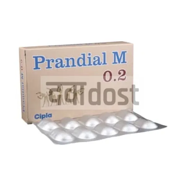 Prandial M 0.2 Tablet