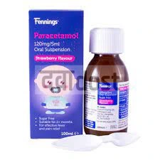 Paracetamol 120mg Oral Suspension