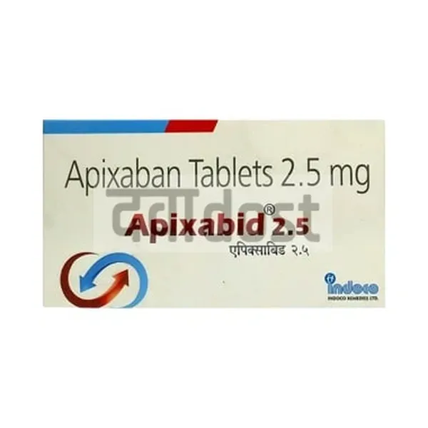 Apixabid 2.5mg Tablet 10s