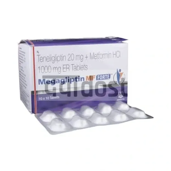 Megagliptin MF Forte Tablet