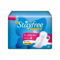 Stayfree Secure Xl Ultra Thin Sanitary Napkins 6's