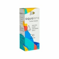 Aqualens Comfort Contact Lens Solution Bottle Of 180 Ml (lens Case Free)