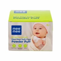 Mee Mee Soft Feel Powder Puff With Powder (pink)