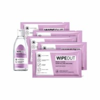 Wipeout  Sanitizing Wipes (5 Packs Of 5 Wipes Each) Packet Of 25 (free Wipeout Hand Sanitizer - 30ml)