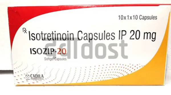 Isozip 20mg capsule