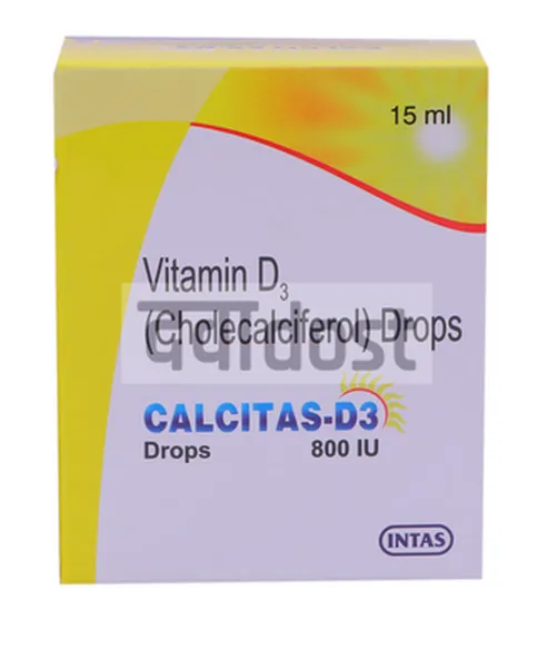 Calcitas D3 800IU Drop 15ml