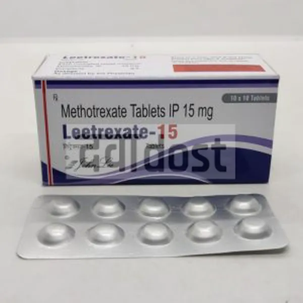 LEETREXATE 15MG TABLET