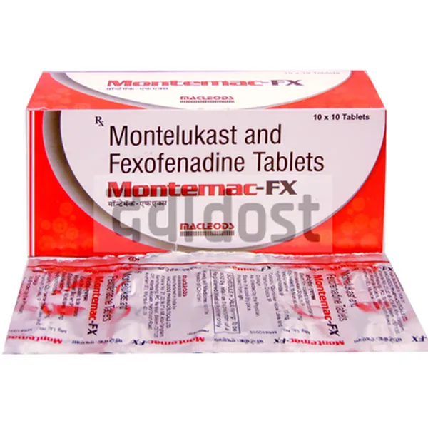 Montemac FX 10mg/120mg Tablet