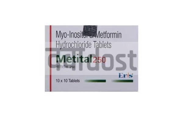Metital 600mg/250mg Tablet SR