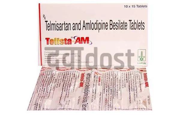 Telista AM 40mg/2.5mg Tablet