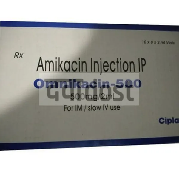 Omnikacin 500 Injection 2ml