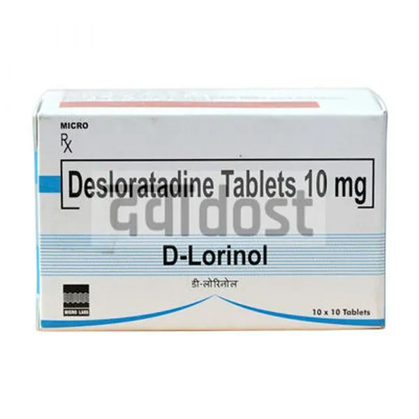 D Lorinol 10mg Tablet