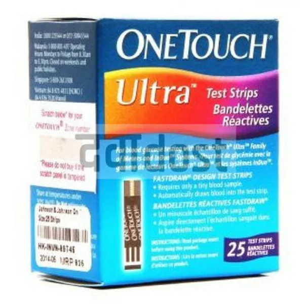 One Touch Ultra Strips 25s