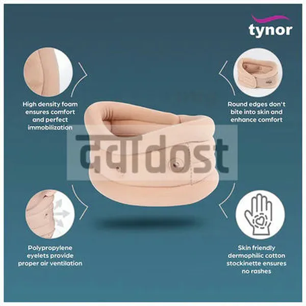 Tynor Soft Cervical Collar with Support Large