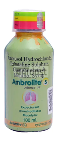 Ambrolite S Expectorant 100ml