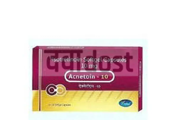 ACNETOIN I10MG TABLET