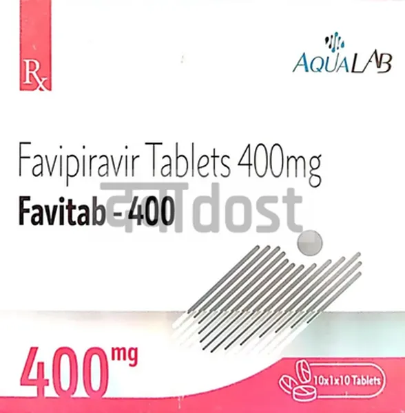 Favitab 400mg Tablet 10s