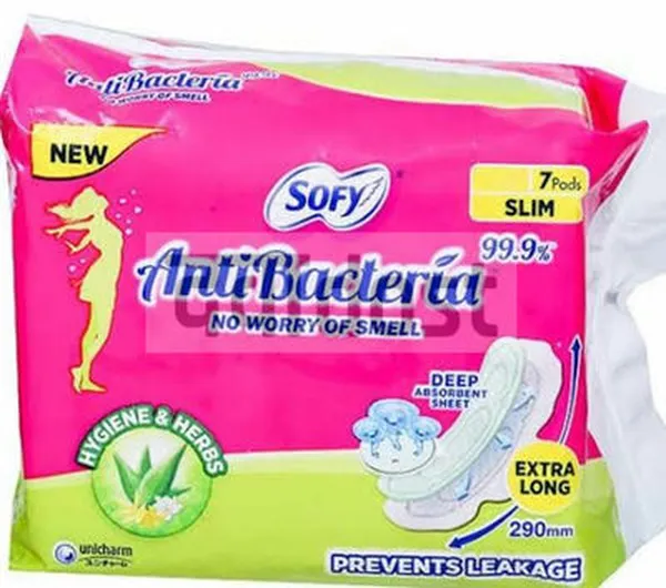 Sofy Regular Antibacterial Sanitary Pad XL 7s