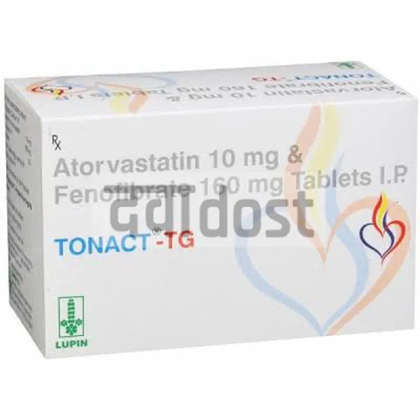 Tonact TG 10mg/160mg Tablet 15s