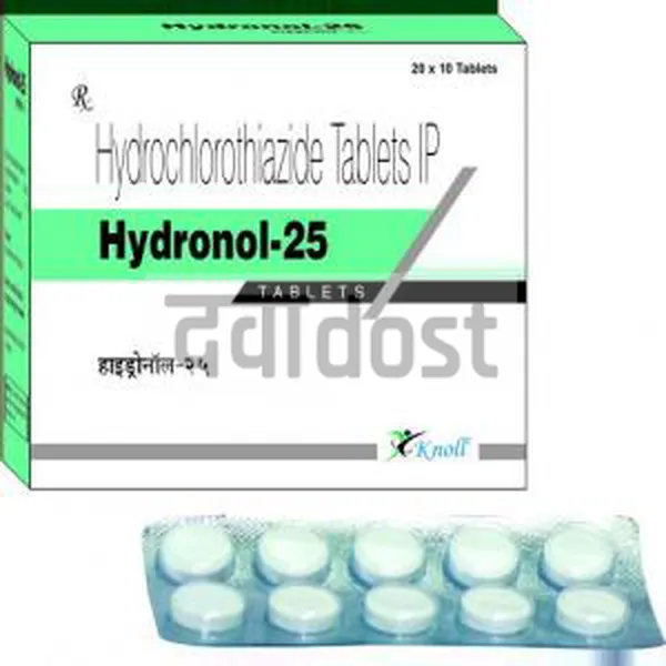Hydronol 25mg Tablet 10s