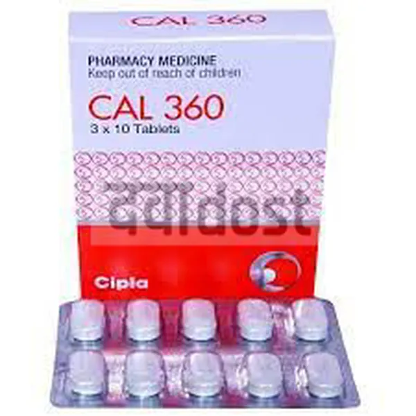 Cal 360  Tablet 10s