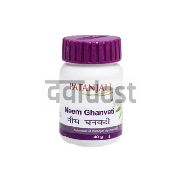 Patanjali Ayurveda Neem Ghanvati Tablet 40s