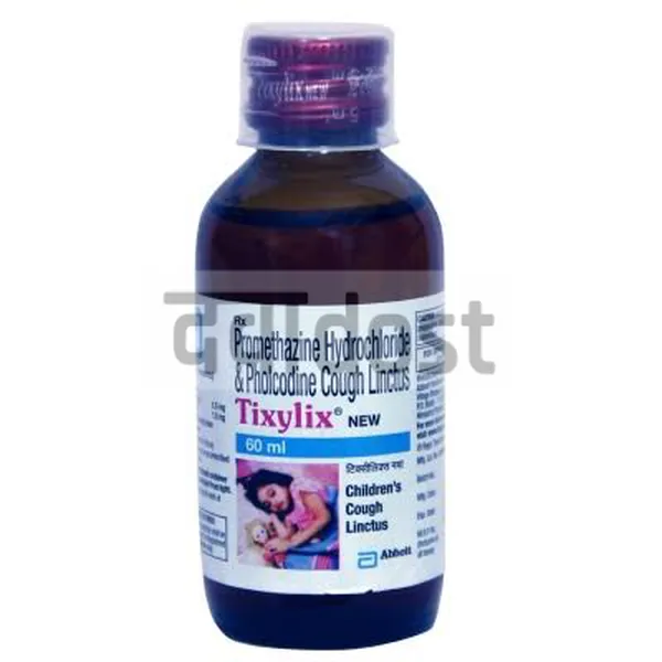 Tixylix Alert 1.5mg/1.5mg Syrup 60ml