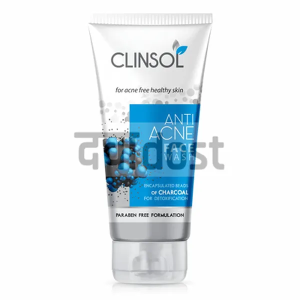 Clinsol Long Lasting Oil Control Protection Face Wash 70gm