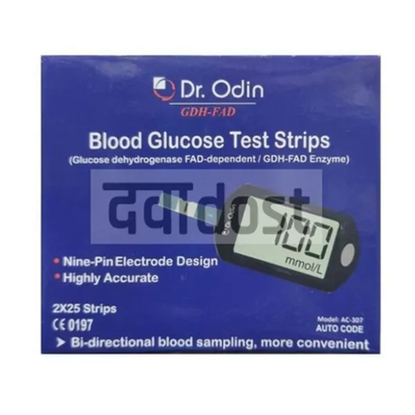 Dr. Odin Blood Glucose Test Strip 50s