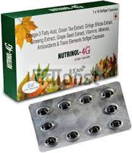 NUTRINOL 4G SOFTGEL CAPSULE 10S