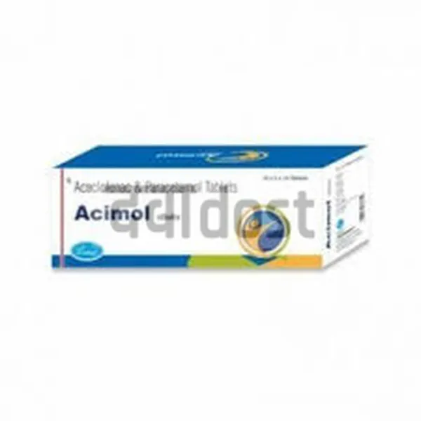 Acimol 100mg/325mg Tablet 10s