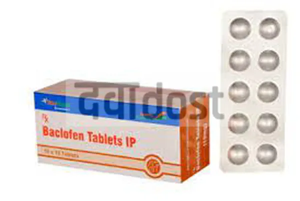 Baclofine 10mg Tablet 10s