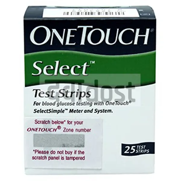 One Touch Select Test Strip 25s